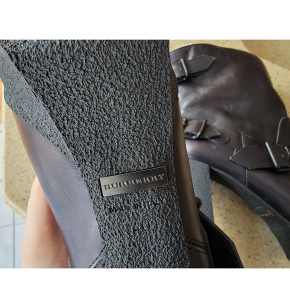 Burberry Ankle leather boot - Picture 4 of 6